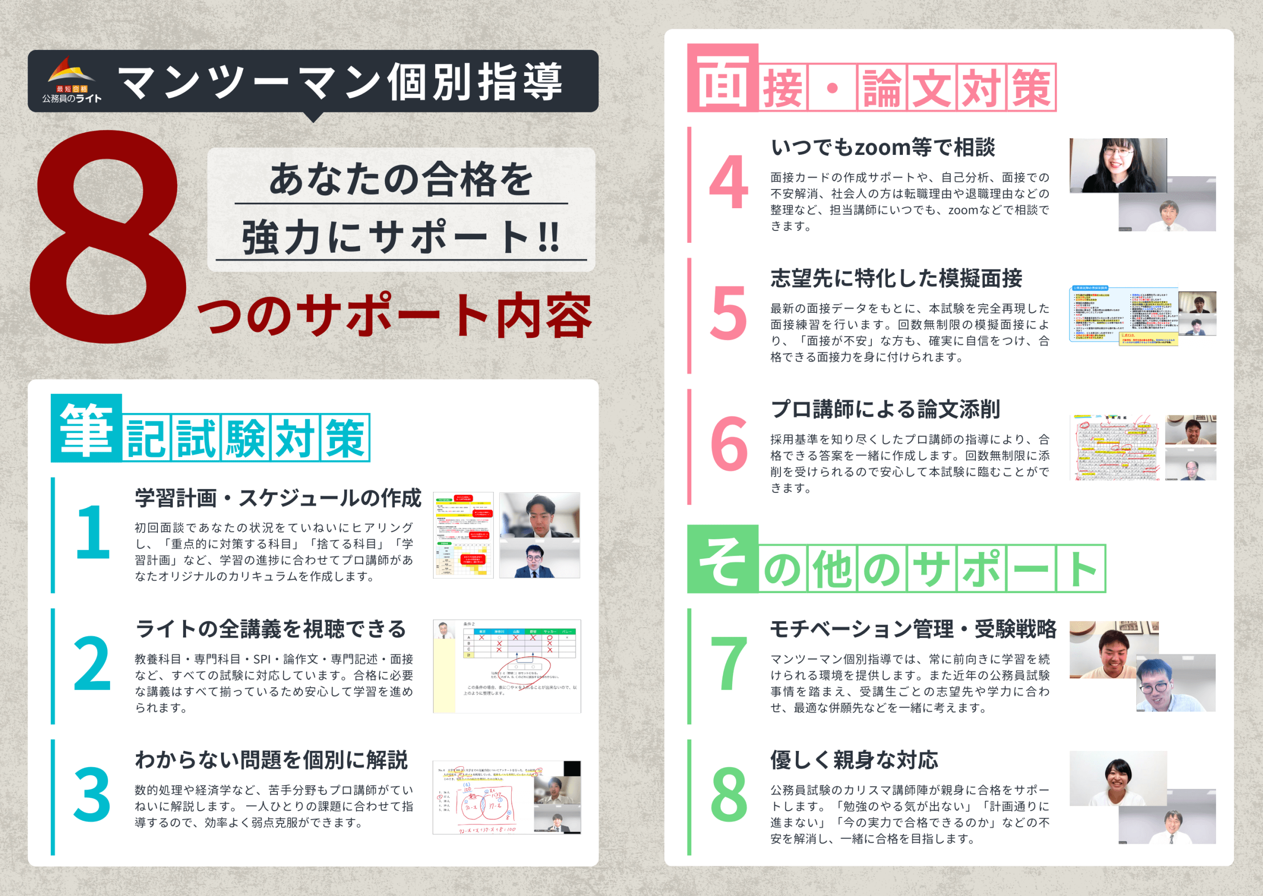 マンツーマン個別指導