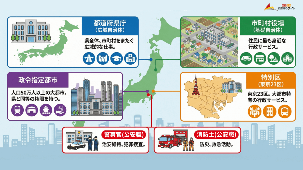 地方公務員の仕事