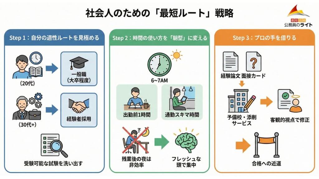 社会人のための「最短ルート」戦略