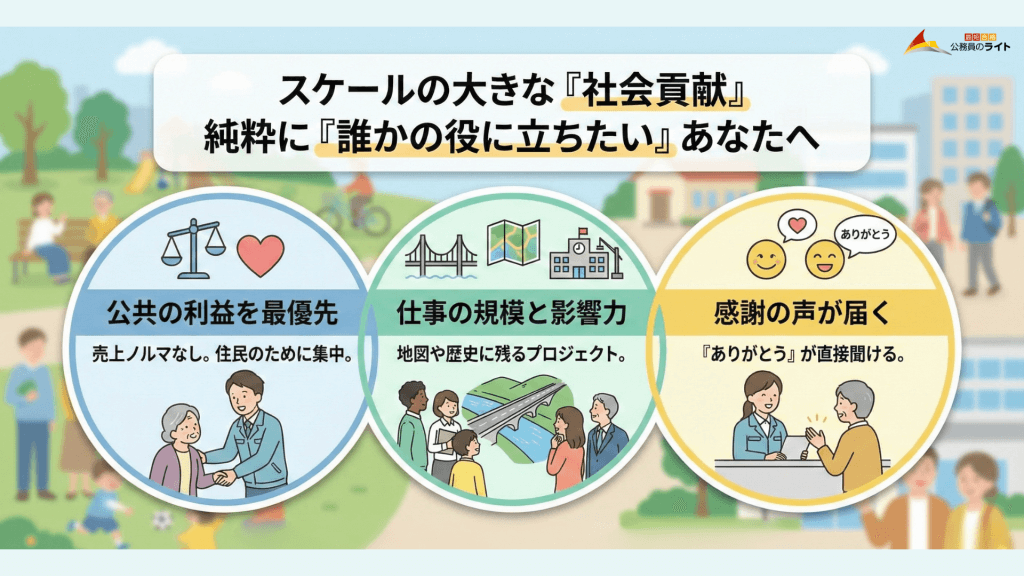 スケールの大きな「社会貢献」