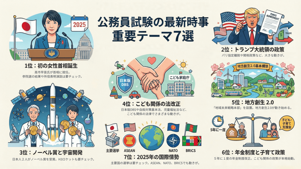2026年試験で狙われる「最重要時事テーマ7選」