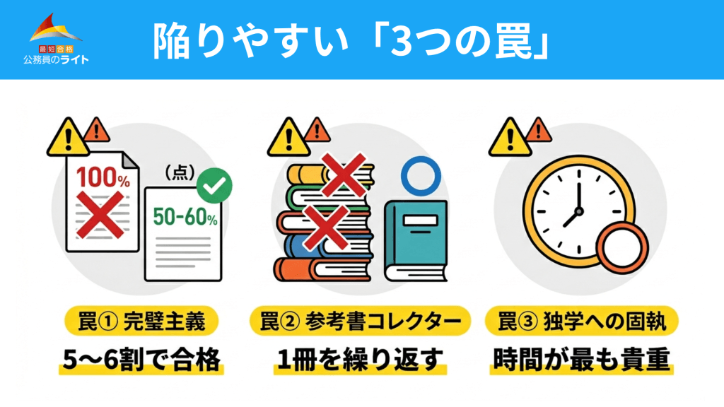 社会人が陥りやすい「3つの罠」