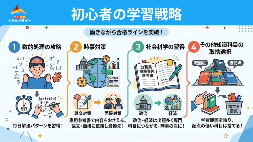 初心者がとるべき学習戦略