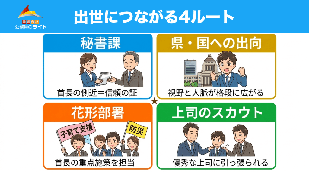 出世につながる4ルート