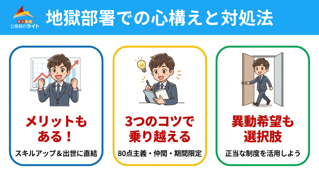 地獄部署での心構えと対処法