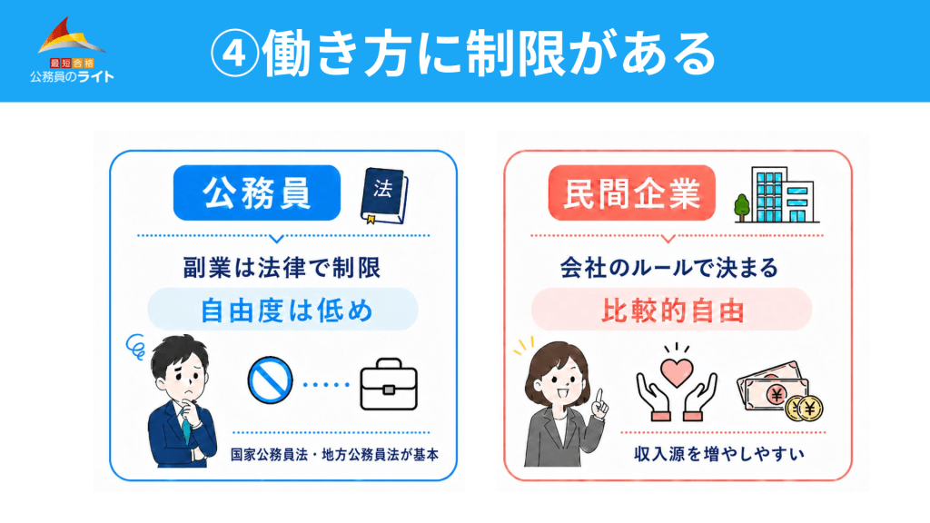 働き方の制限