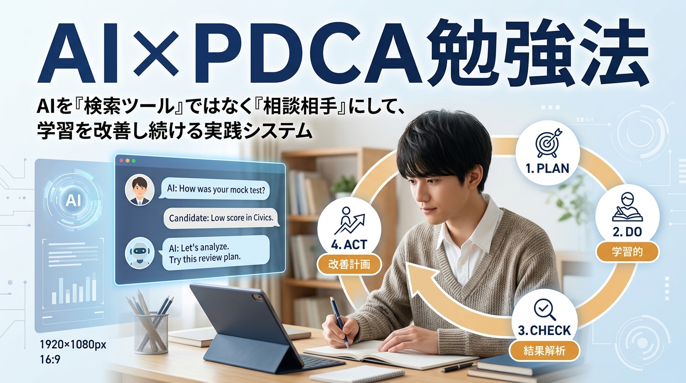 AI×PDCA勉強法