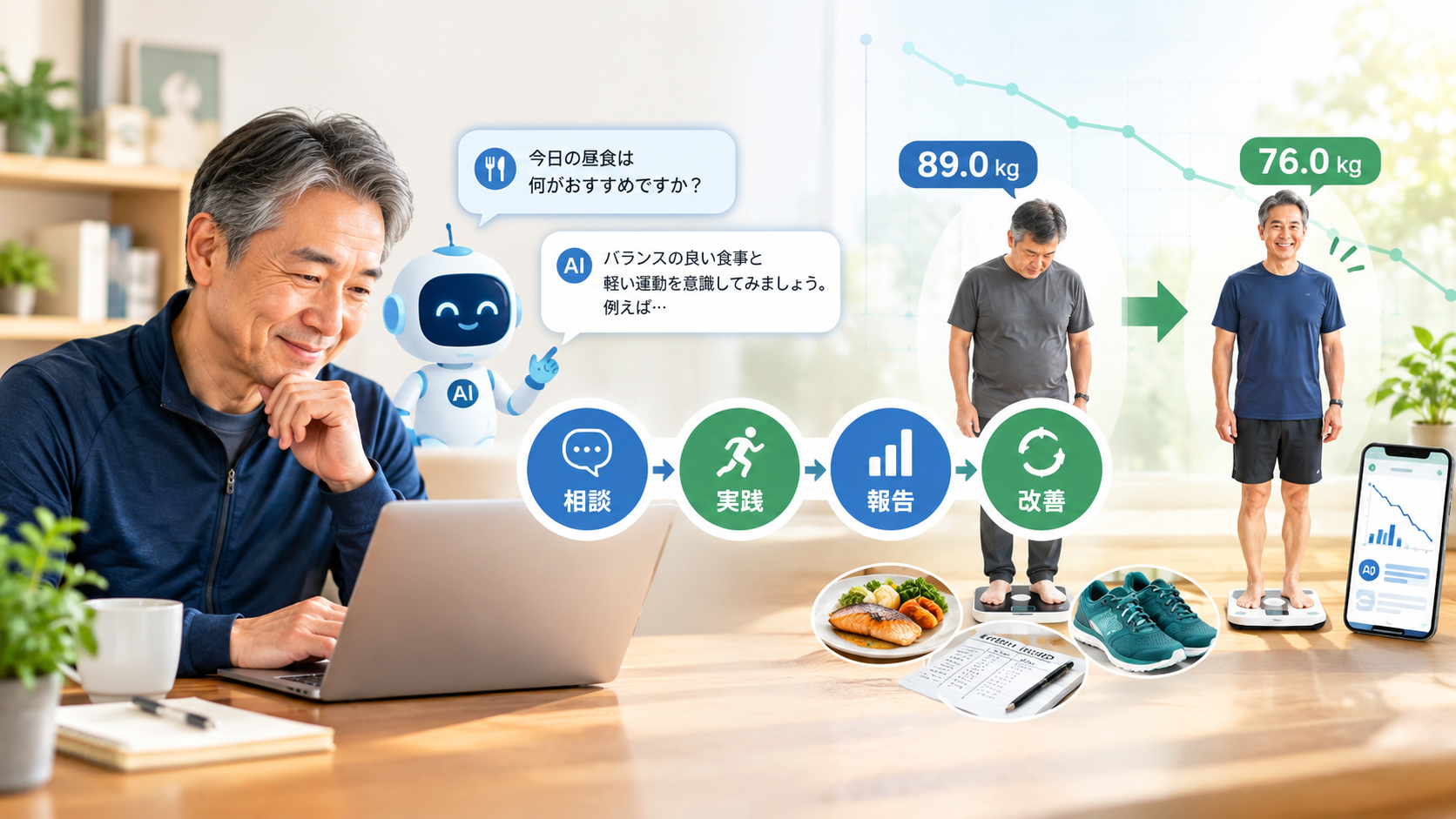 AIを相談相手にしたら、生活が変わった